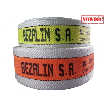 Wąż sportowy S 52-20 - biało żółty [lum], wkładka poliuretanowa